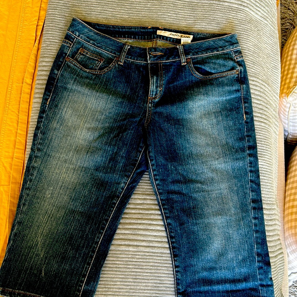DKNY denim jeans capris size 12